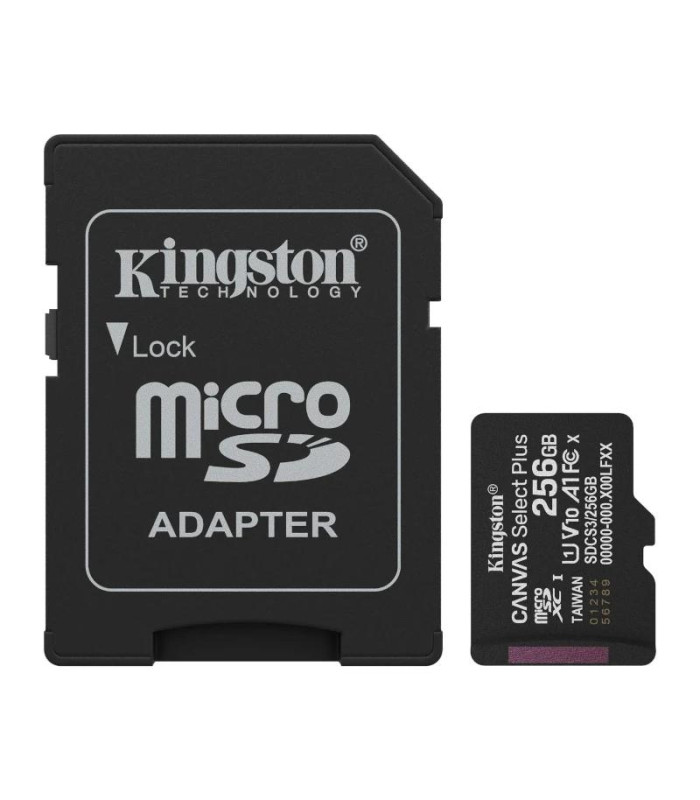 Kingston SDCS3/256GB microSDXC Gen3 150MB/s A1