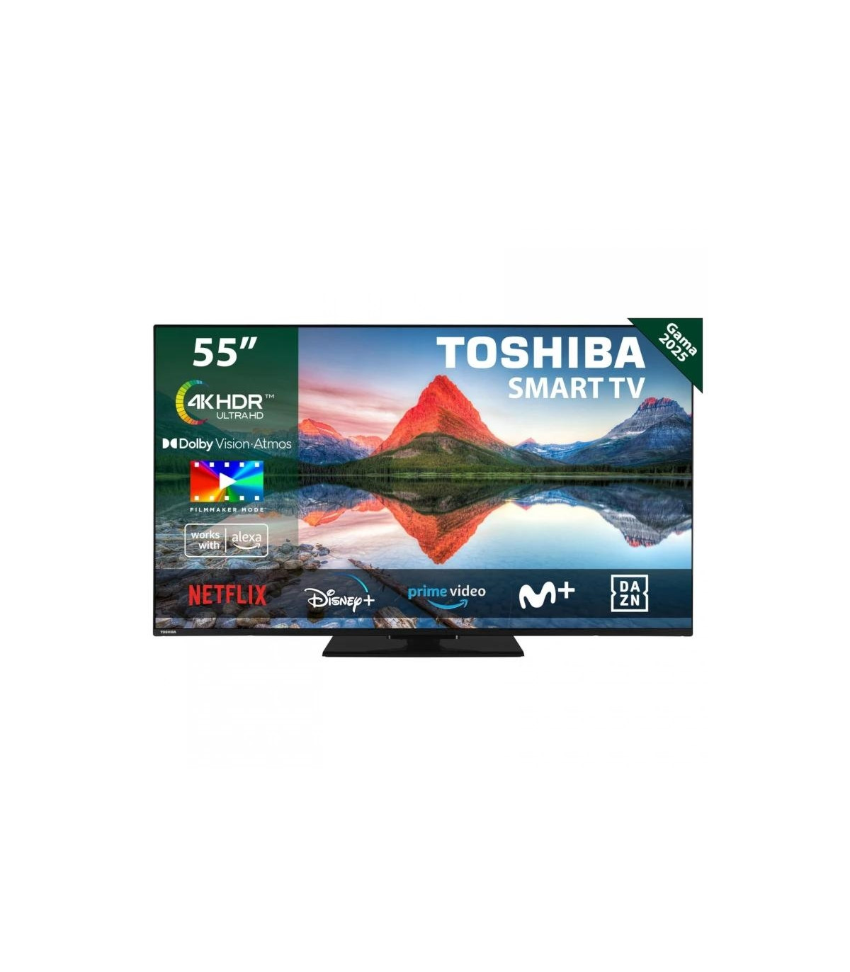 TOSHIBA TV 55" 55UV3463DG UHD SMART TV PEANA