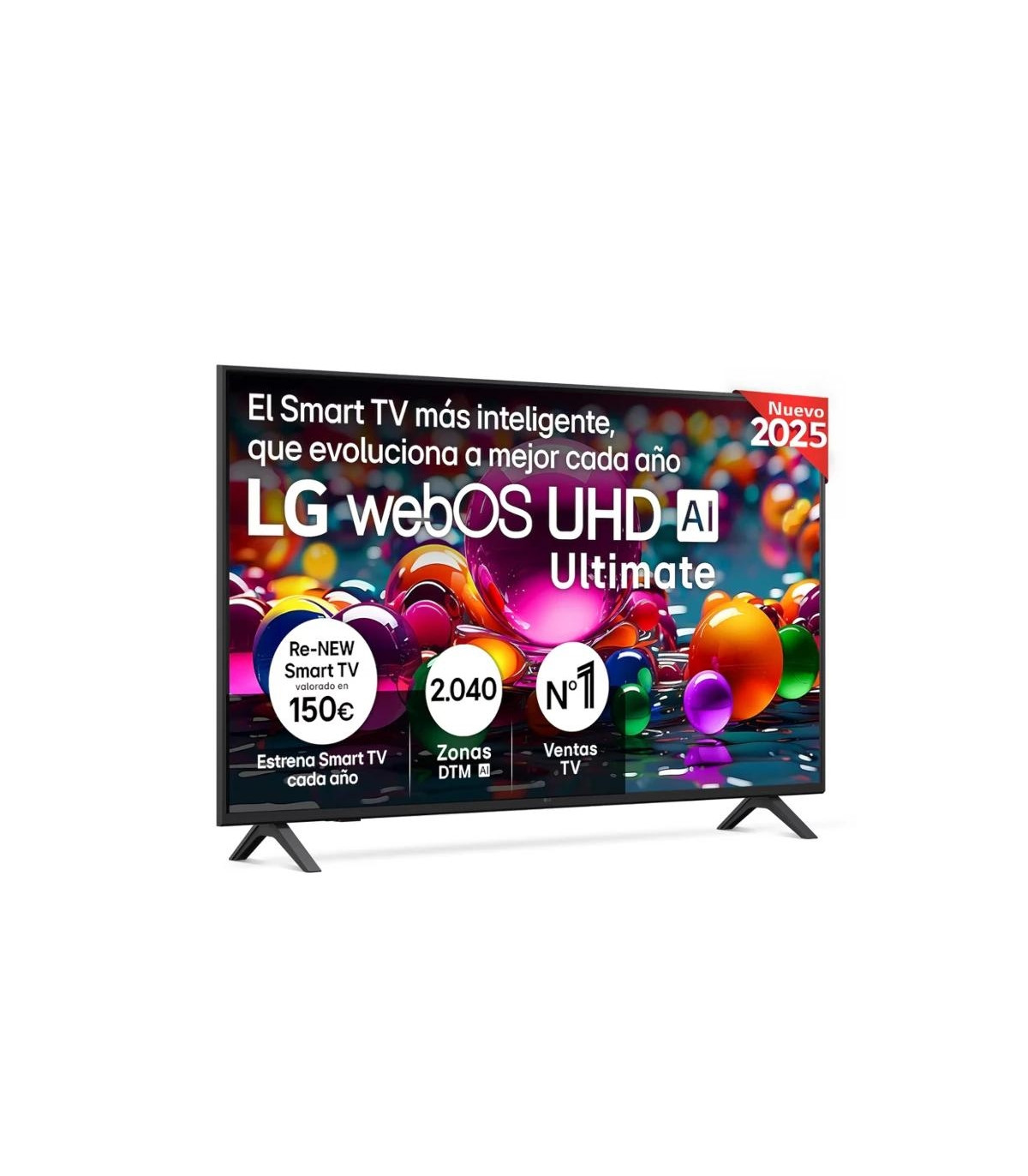 LG 50UA75006LA TV 50" UHD 4K AI STV USB HDMI Bt