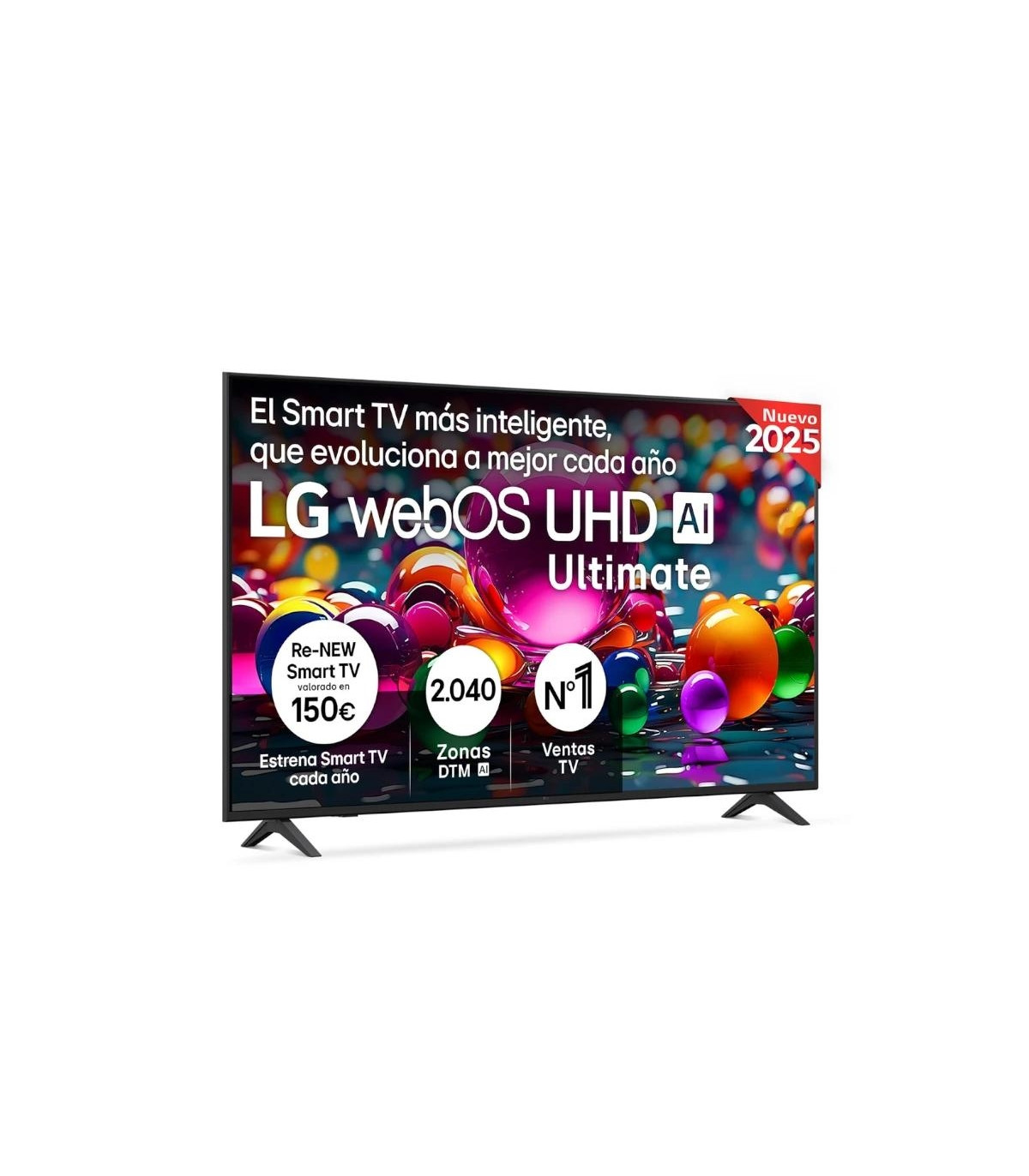 LG 65UA75006LA TV 65" UHD 4K AI STV USB HDMI Bt