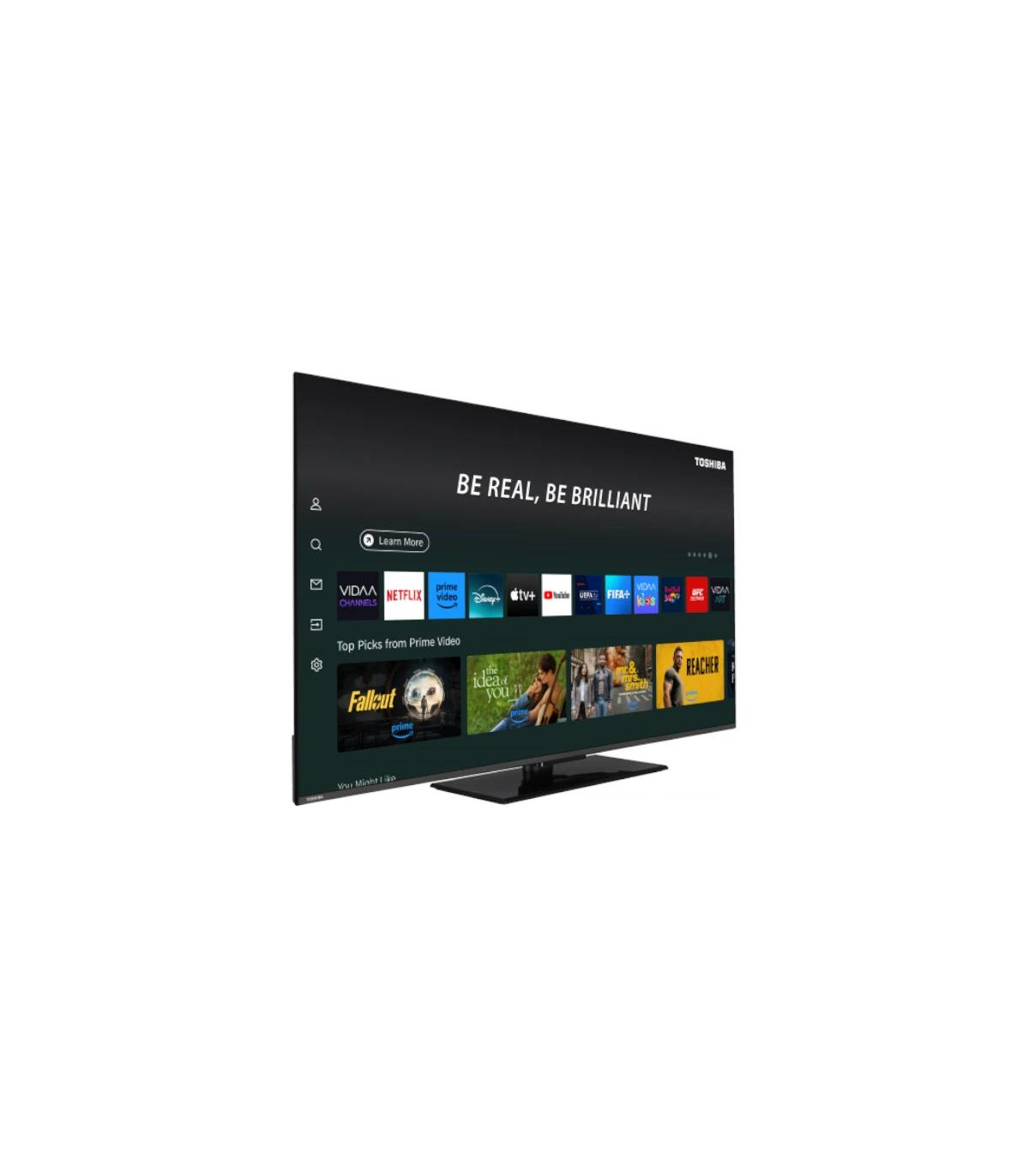 TOSHIBA TV 65" 65QV3F63DG UHD  QLED SMART TV ALLM