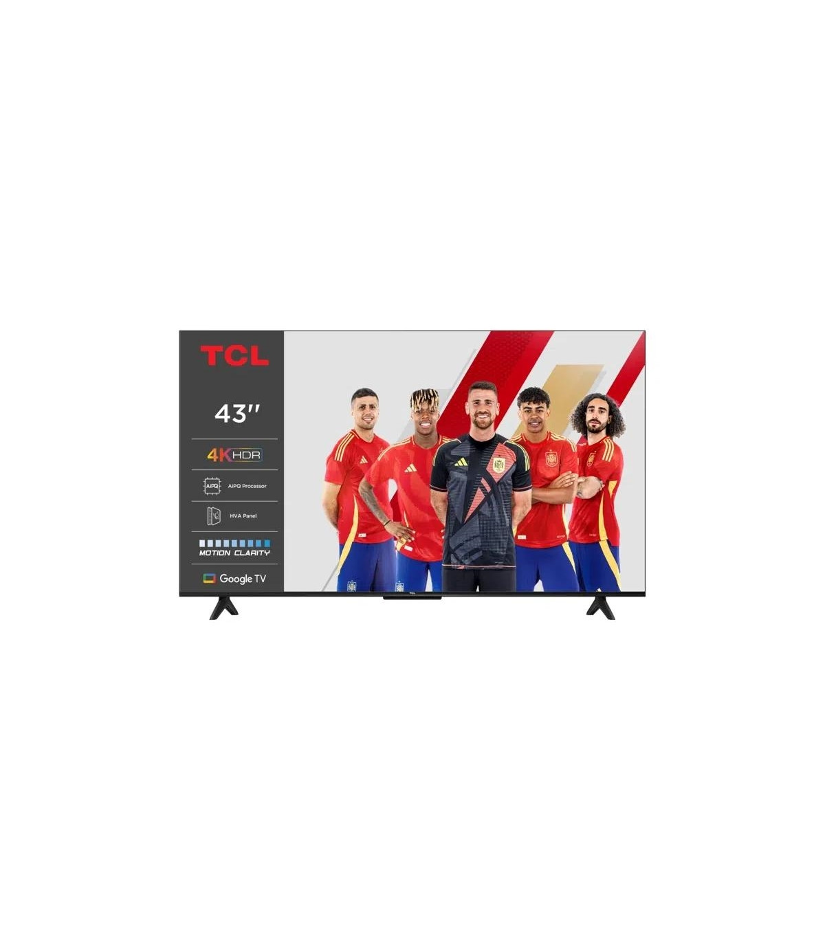 TCL 43P6K TV 43" 4K  GOOGLETV