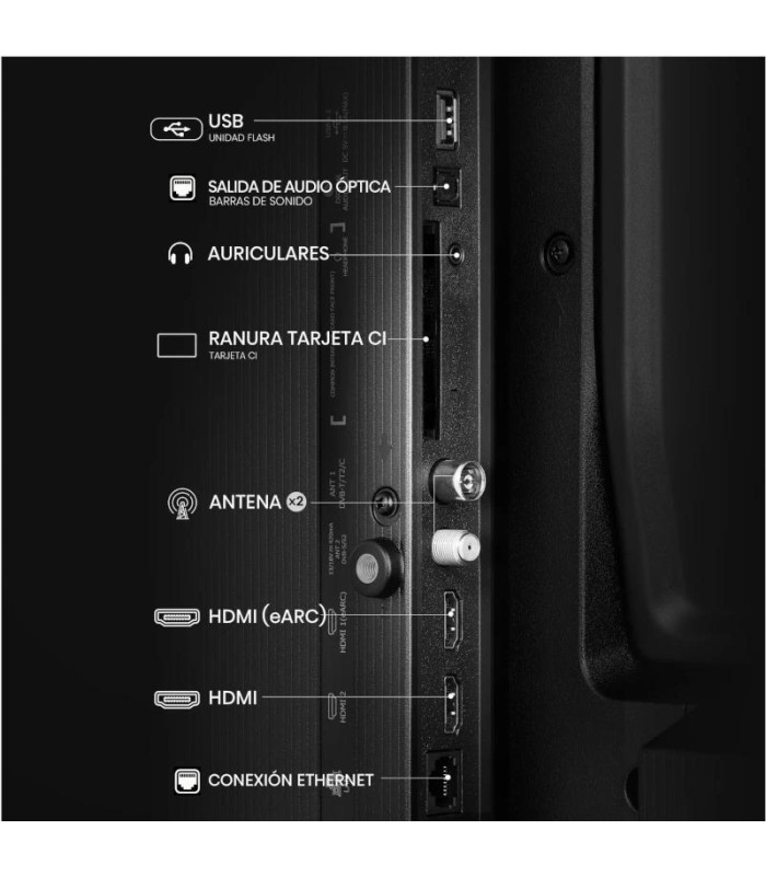 Hisense 40A5Q TV 40" FHD QLED SMART TV DOLBYATMOS
