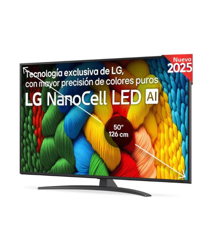 LG 50NANO81A6A TV 50" UHD SMART TV 4K NanoCell