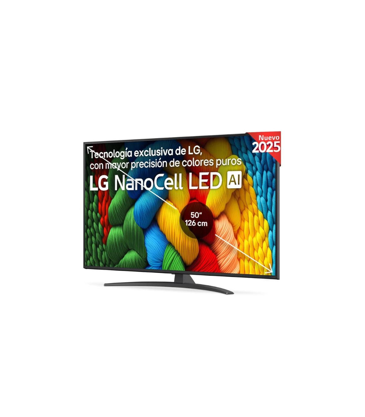 LG 50NANO81A6A TV 50" UHD SMART TV 4K NanoCell