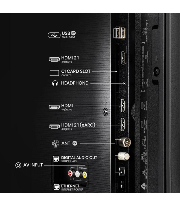 Hisense 65E63QT TV 65" UHD SMART TV DOLBY VISION