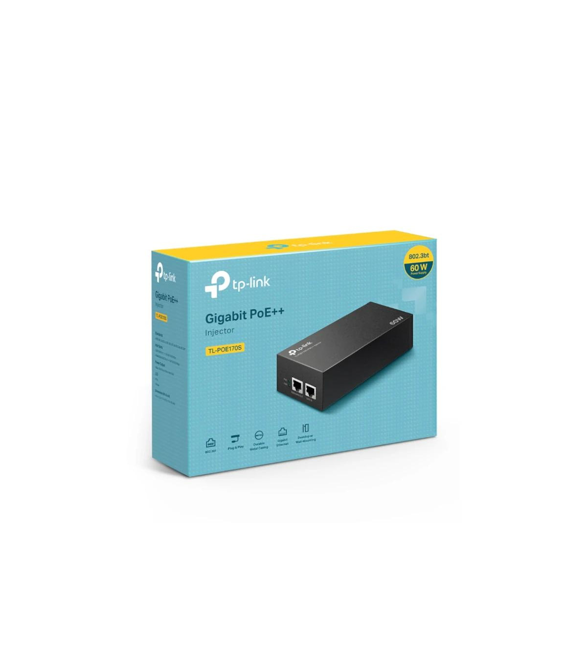 TP-Link PoE170S Inyector PoE++ h/60W