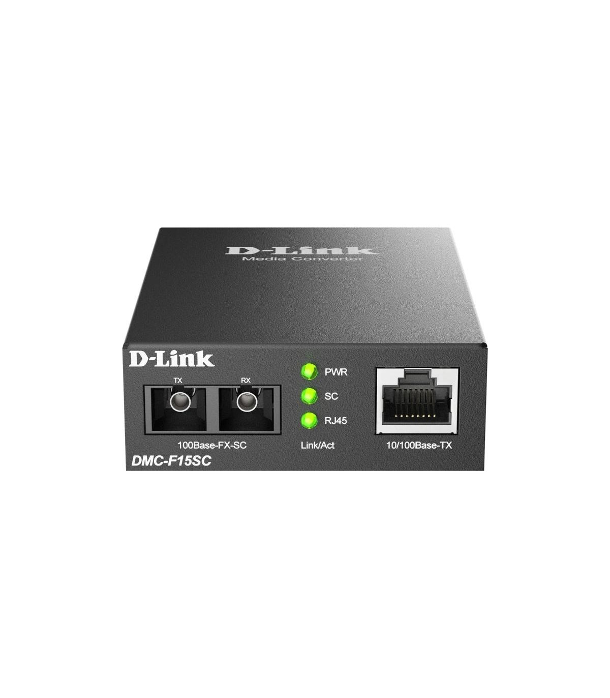 D-Link DMC-F15SC Conversor Medios SC SM 15Km