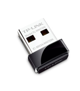 TP-LINK TL-WN725N Tarjeta Red WiFi N150 Nano USB