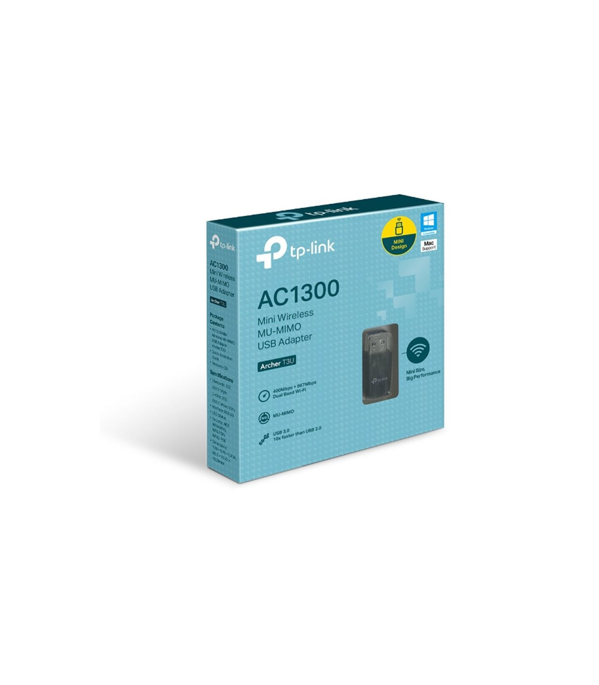 TP-Link Archer T3U Mini Adaptador USB WiFi AC1300