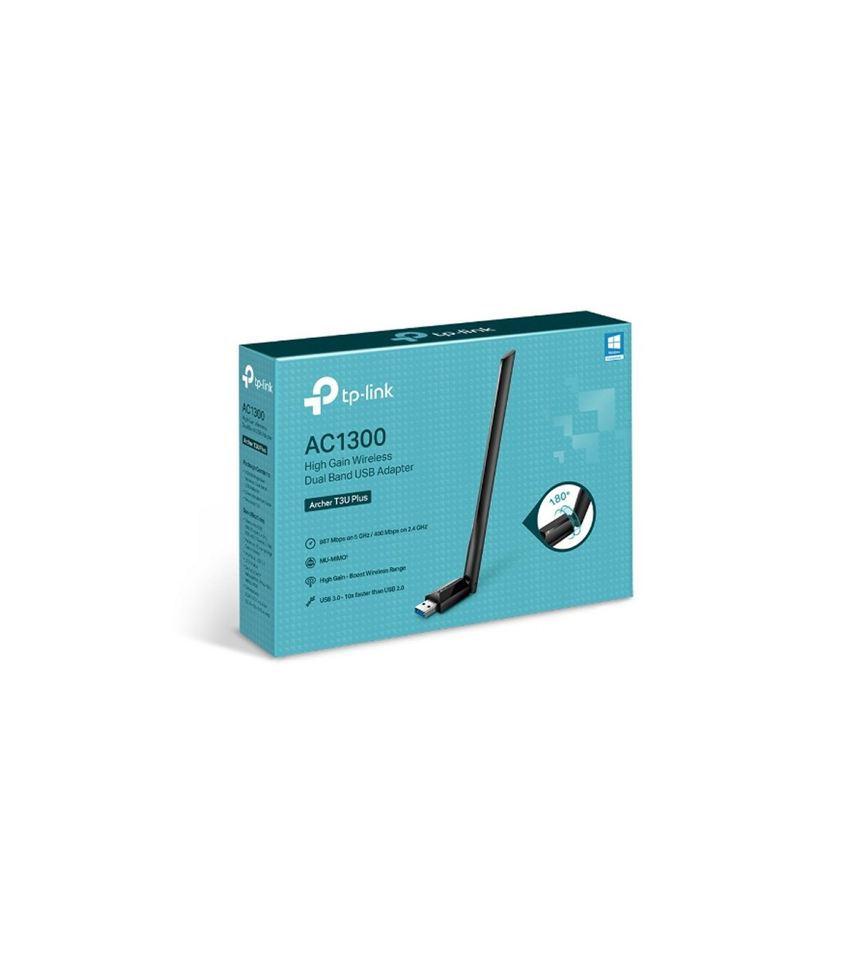 TP-Link Archer T3U Plus Adaptador USB WiFi AC1300