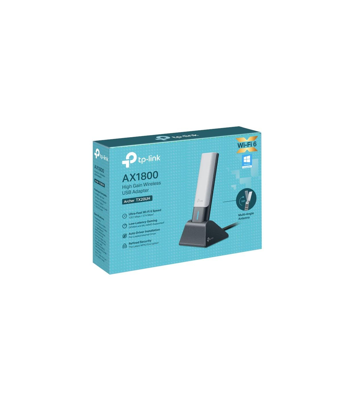 TP-Link Archer TX20UH Adaptador USB WiFi6 AX1800