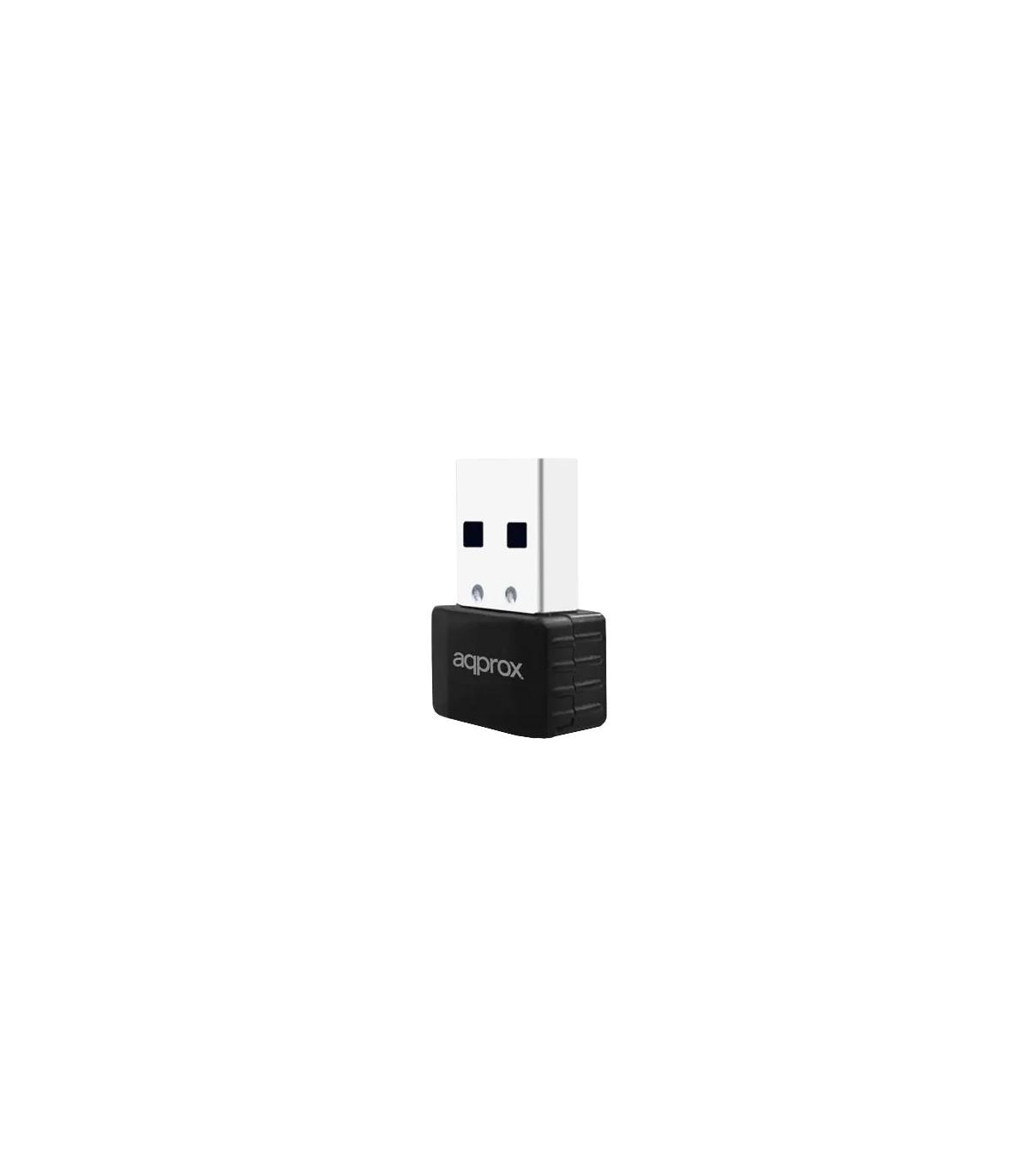 approx APPUSB300NAV4 Tarjeta Red WiFi N300 Nano US
