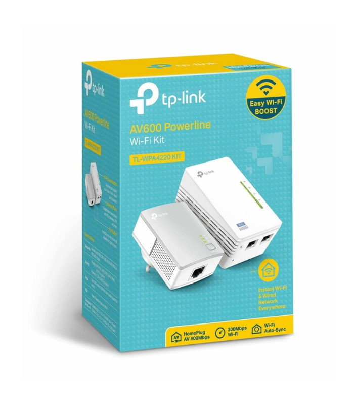 TP-LINK TL-WPA4220 KIT Powerline Extensor AV600