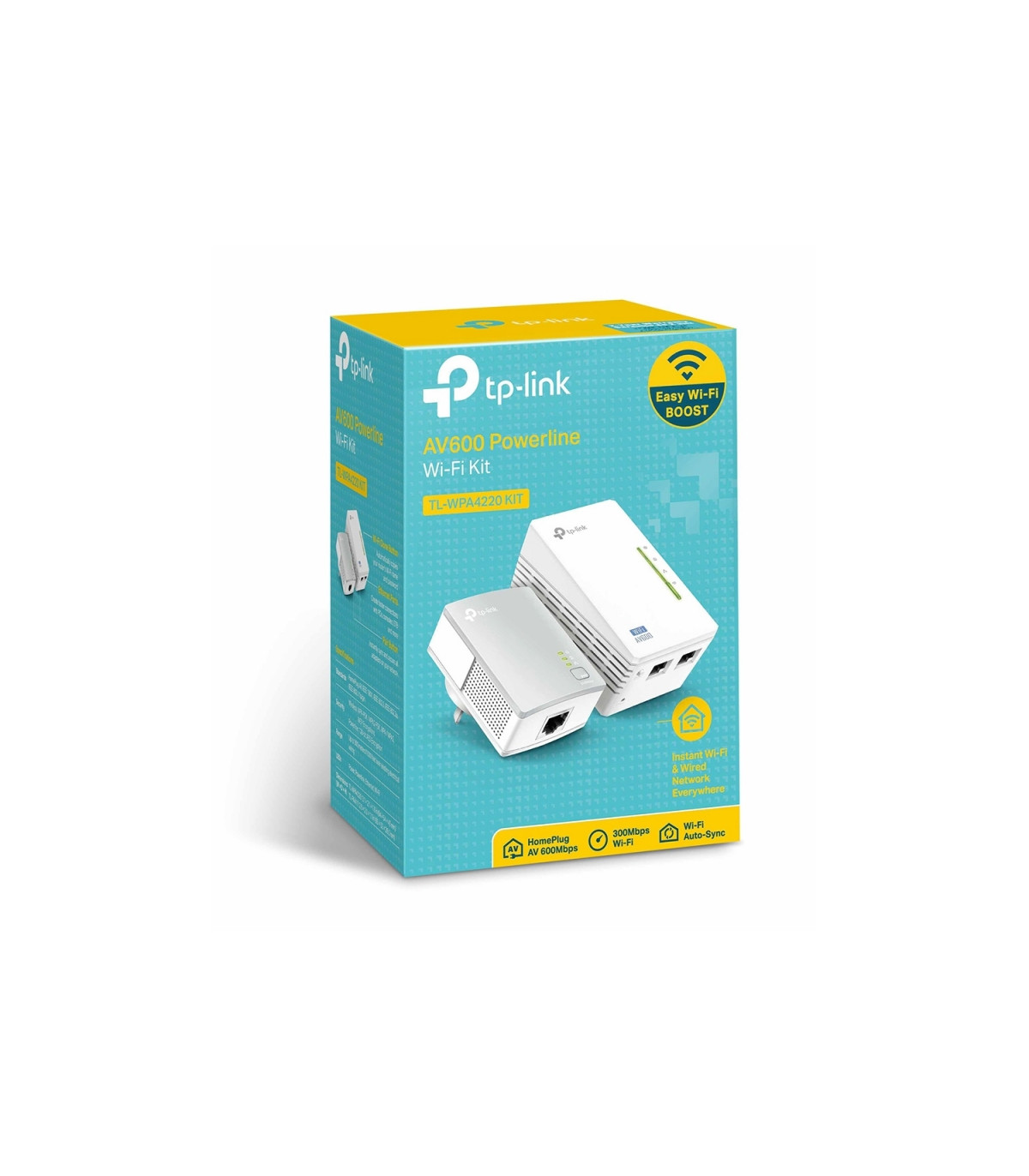 TP-LINK TL-WPA4220 KIT Powerline Extensor AV600