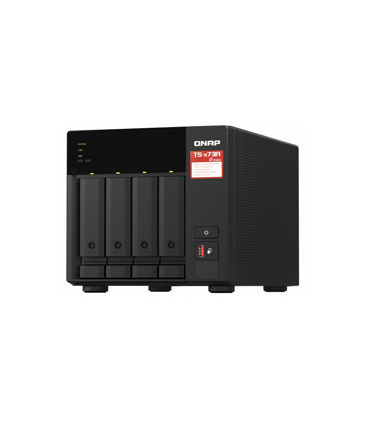 QNAP TS-473A-8G NAS 4XHDD-Bay 2x2.5GbE 4xUSB