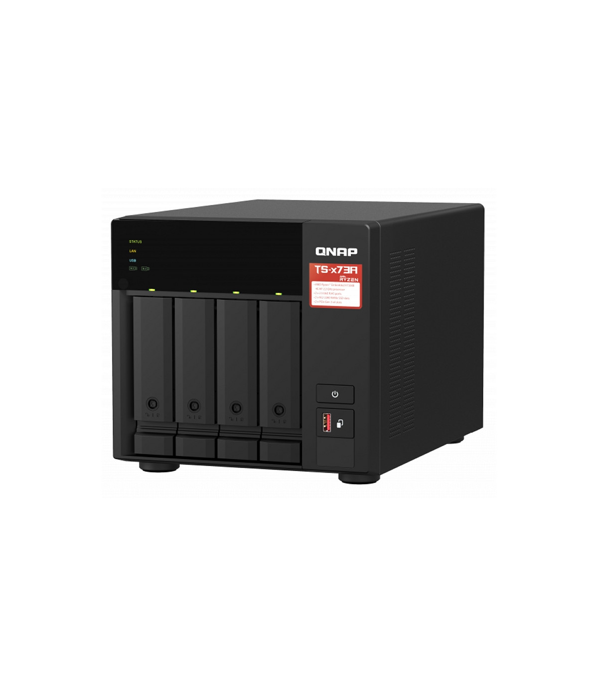 QNAP TS-473A-8G NAS 4XHDD-Bay 2x2.5GbE 4xUSB