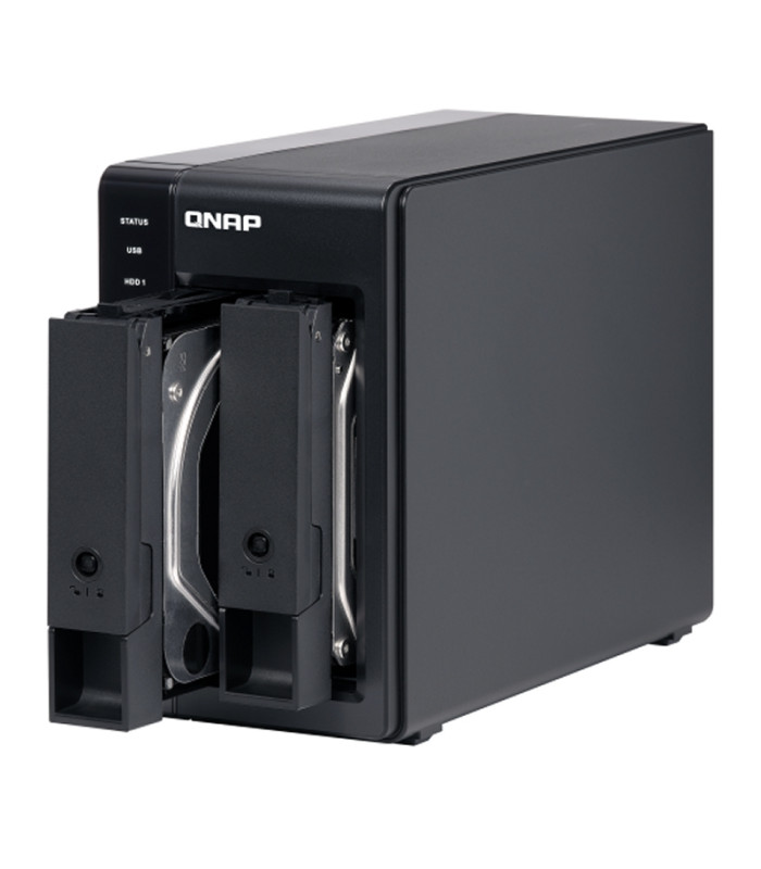 QNAP TR-002 Raid Expansion 2XHDD-Bay 1xUSB-C 3.2