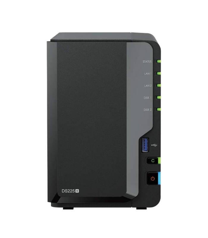 Synology DS225+ NAS 2Bay DiskStation 1x2.5Gb 1xGb
