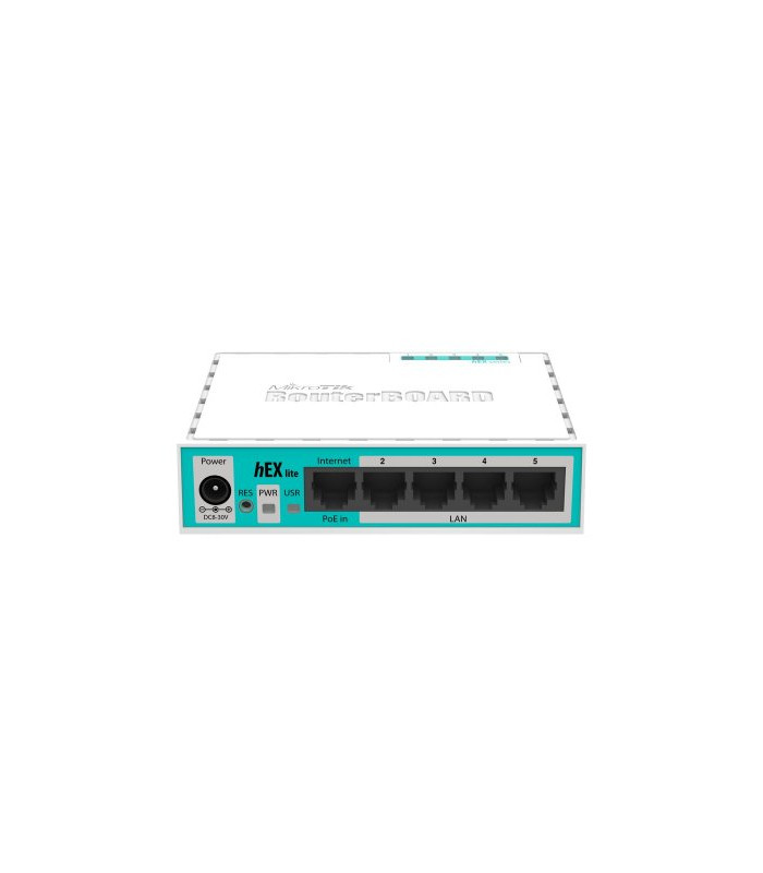 MikroTik RB750r2 hEX lite Router 5x10/100 L4