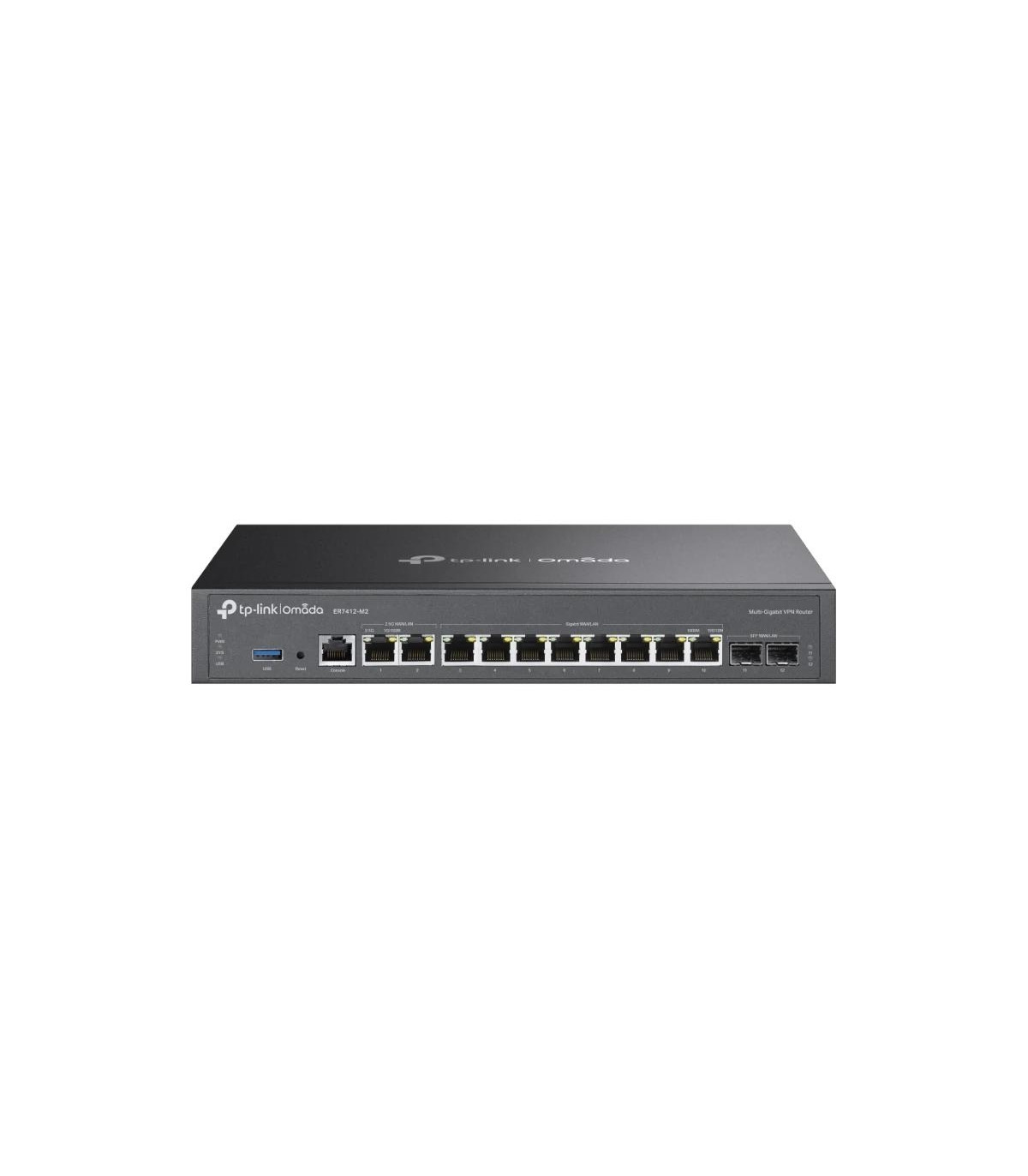 TP-Link ER7412-M2 Router 2x2.5GbE 2xGb SFP 8xGbE