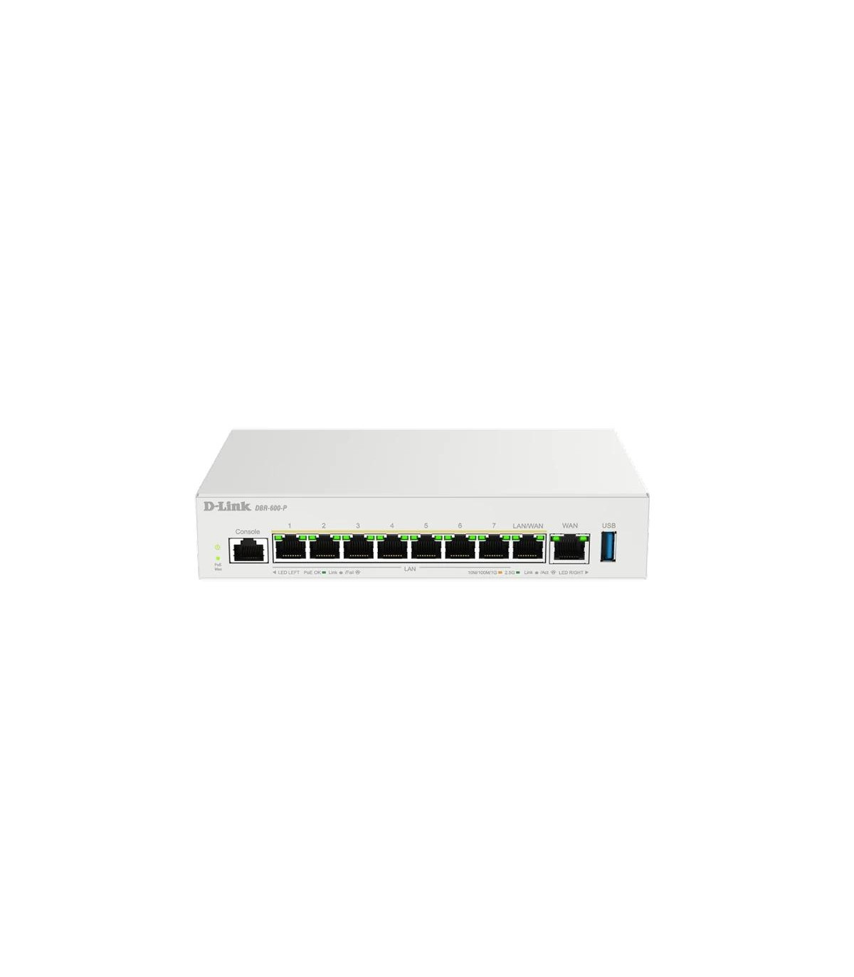 D-Link DBR-600-P Router PoE 9x2.5G 120W