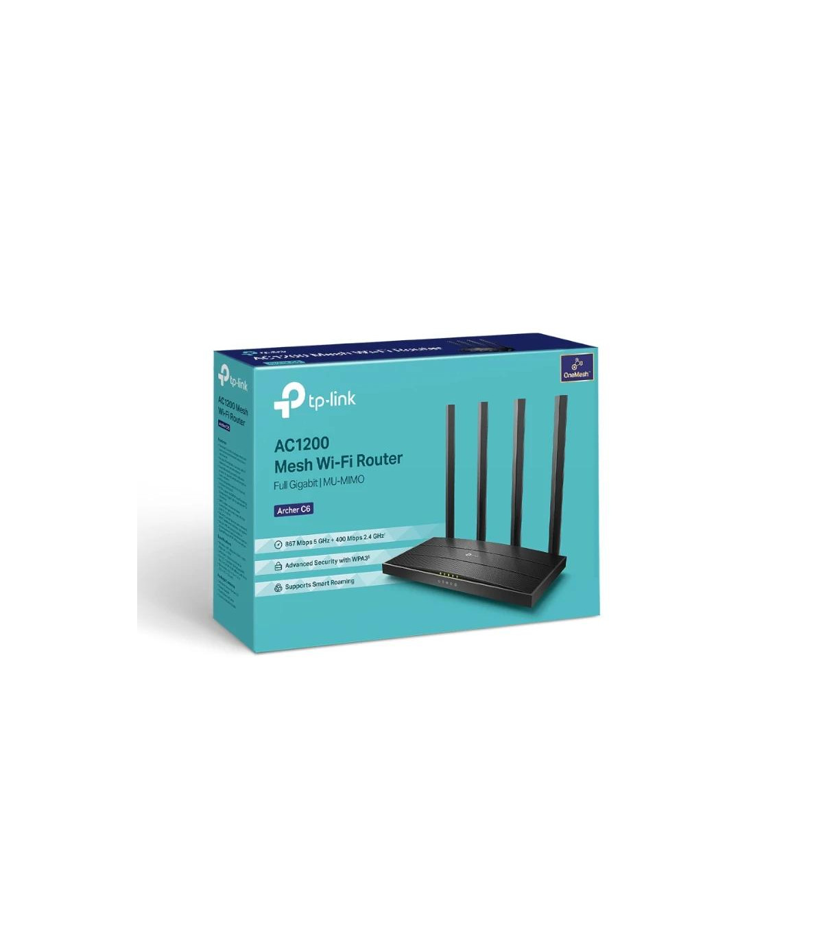 TP-Link Archer C6 Router WiFi AC1200 5xGb Dual