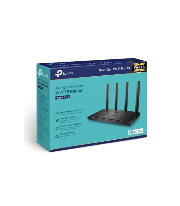 TP-Link Archer AX12 Router WiFi6 AX1500 1xGb WAN