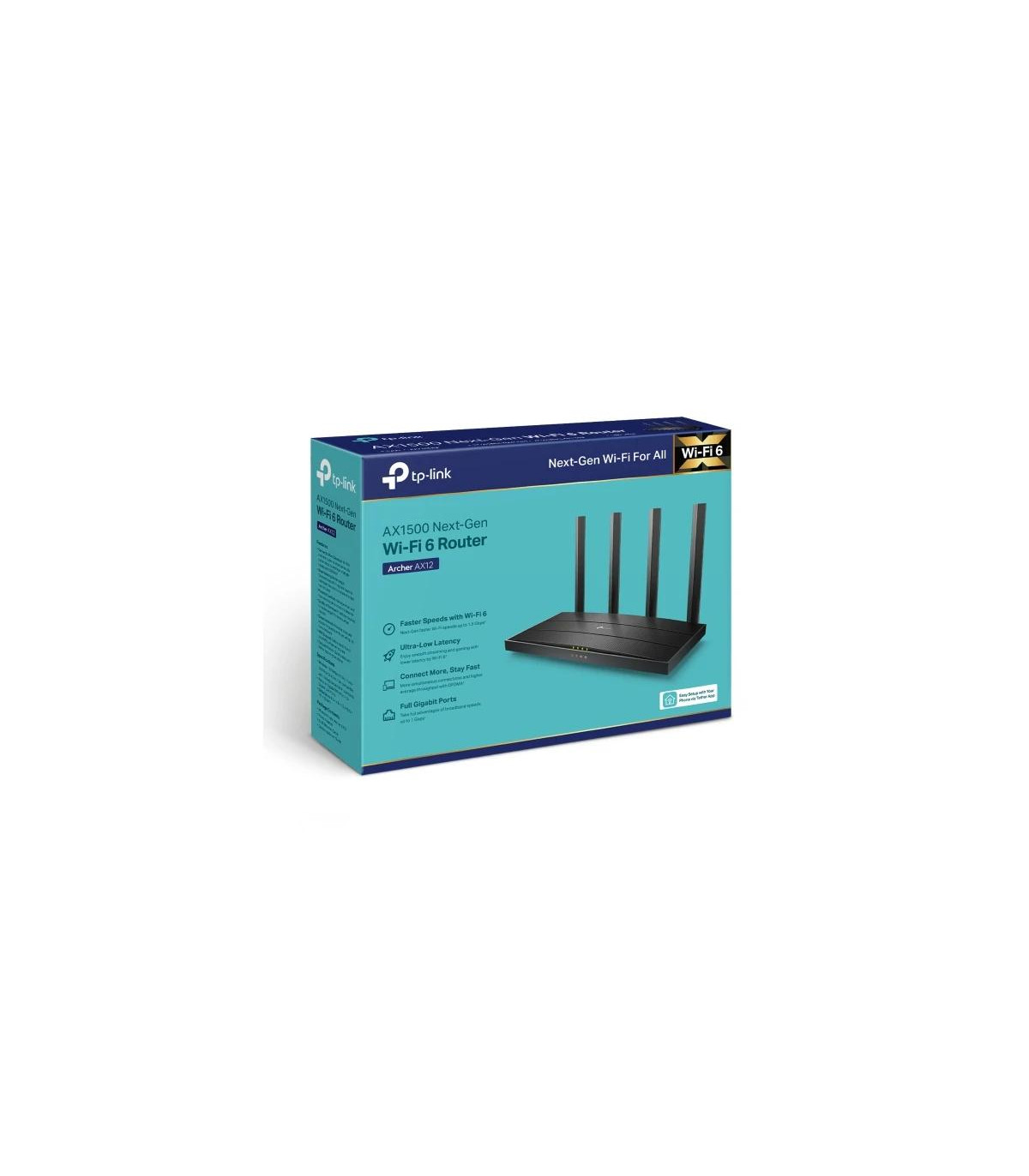 TP-Link Archer AX12 Router WiFi6 AX1500 1xGb WAN