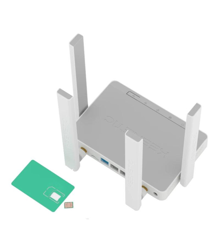 Keenetic Runner 4G Router Wifi4 N300 4x100Mb