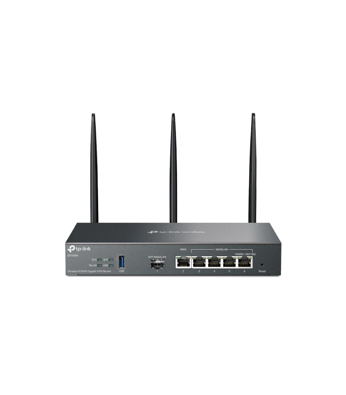 TP-Link ER706W Router WiFi6 Omada AX3000 Doble Ban