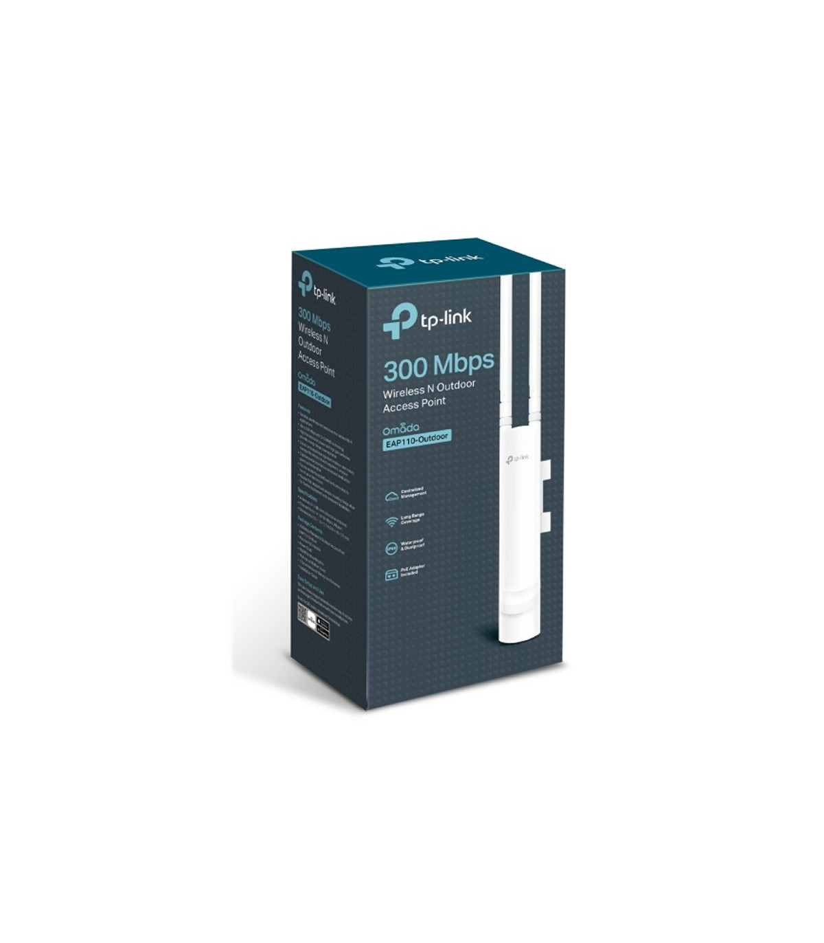 TP-LINK EAP110-Outdoor Punto Acceso N300 PoE