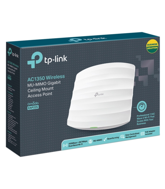 TP-LINK EAP225 Punto Acceso AC1350 Dual Band PoE