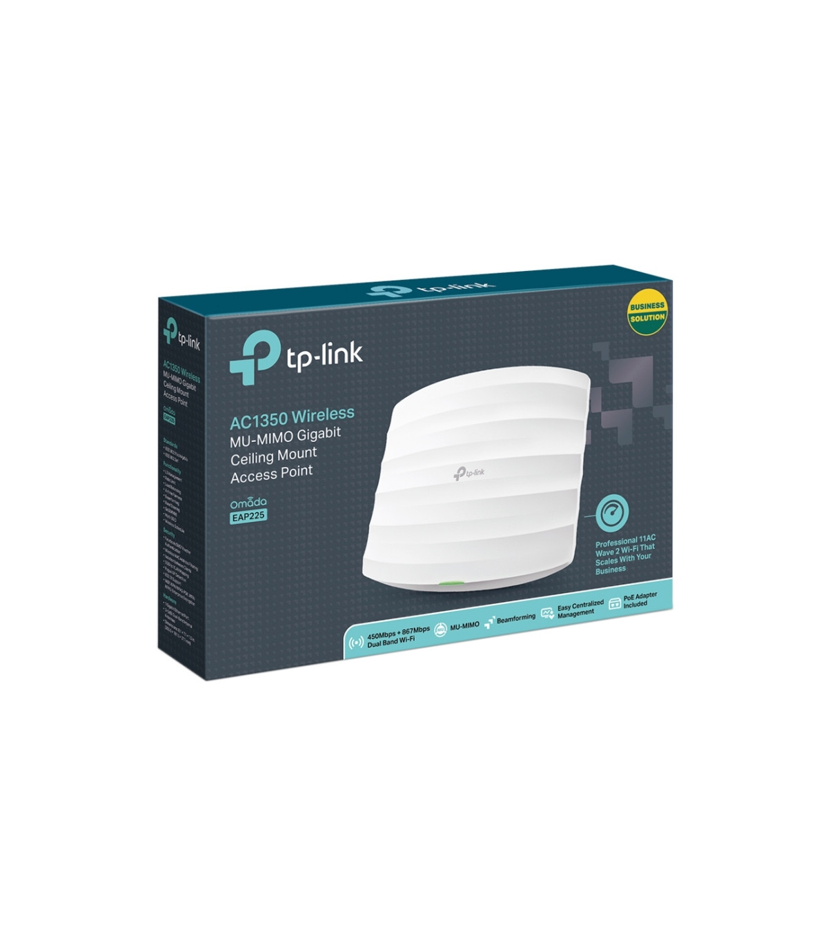 TP-LINK EAP225 Punto Acceso AC1350 Dual Band PoE