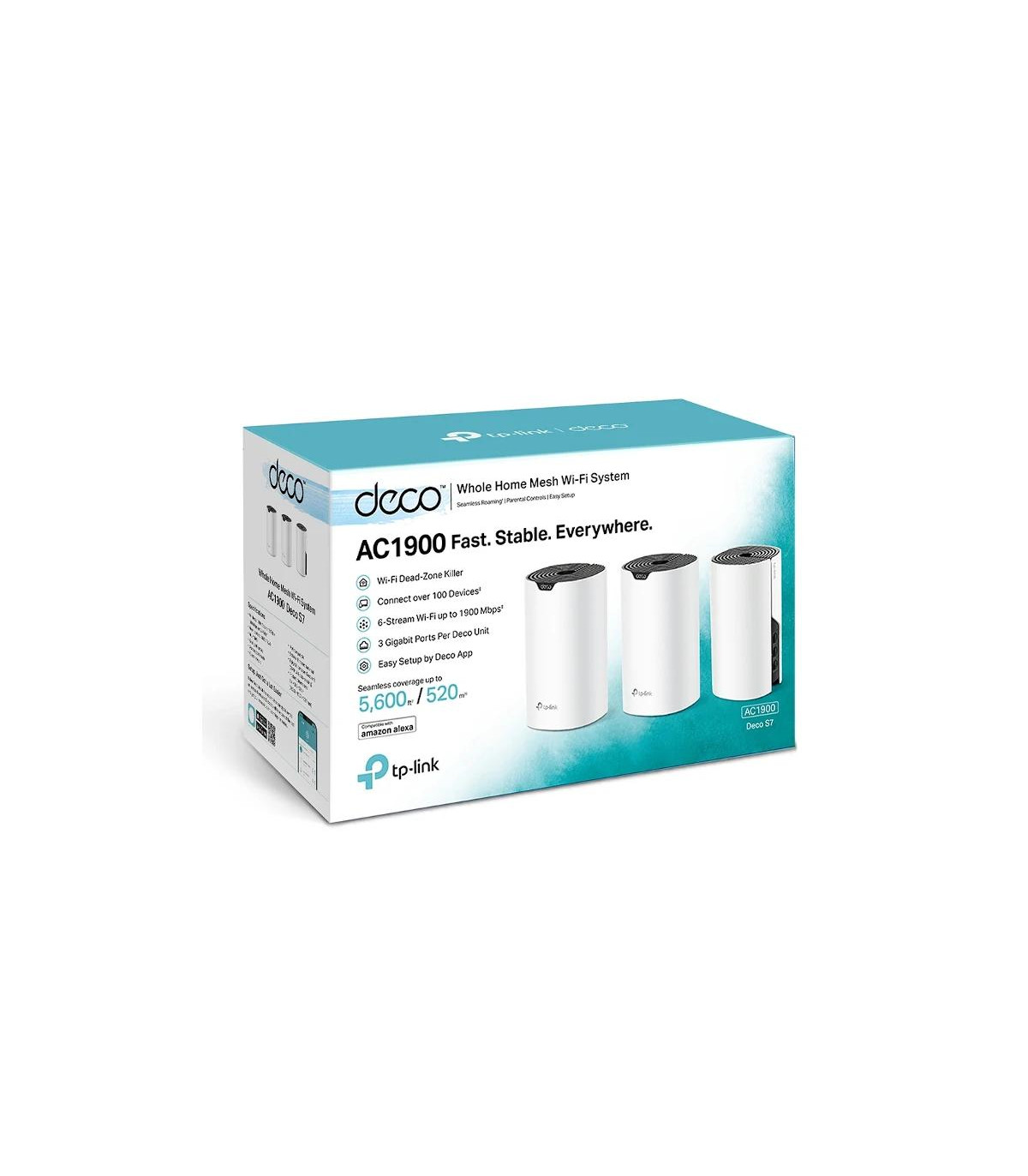 TP-Link Deco S7(3-Pack) AP AC1900 WiFi Mesh