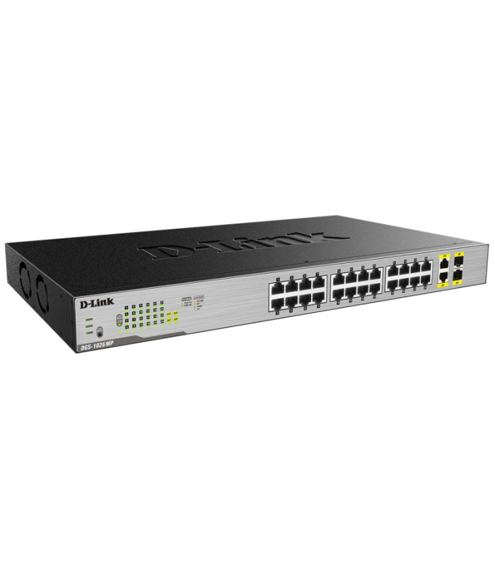 D-Link DGS-1026MP Switch 24xGB PoE+ 2xSFP