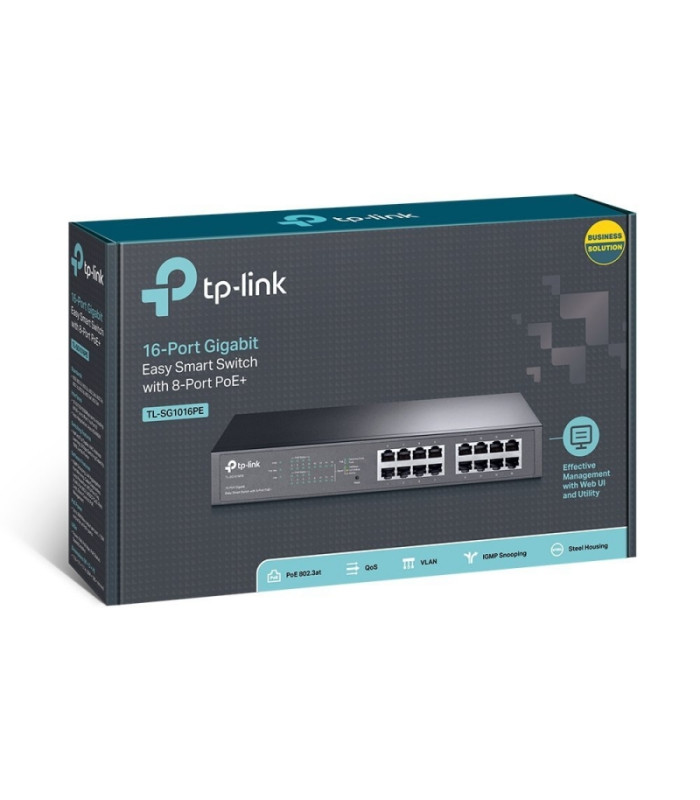 TP-LINK TL-SG1016PE Switch 16xGB PoE+