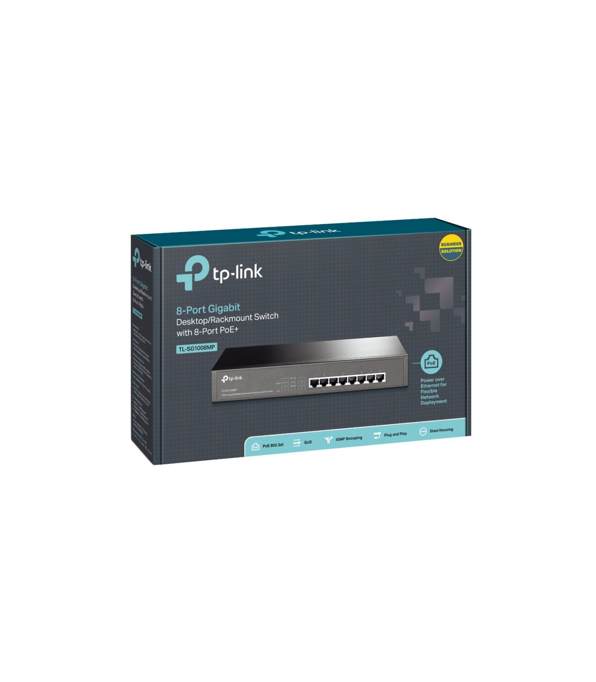 TP-LINK TL-SG1008MP Switch 8xGB PoE+