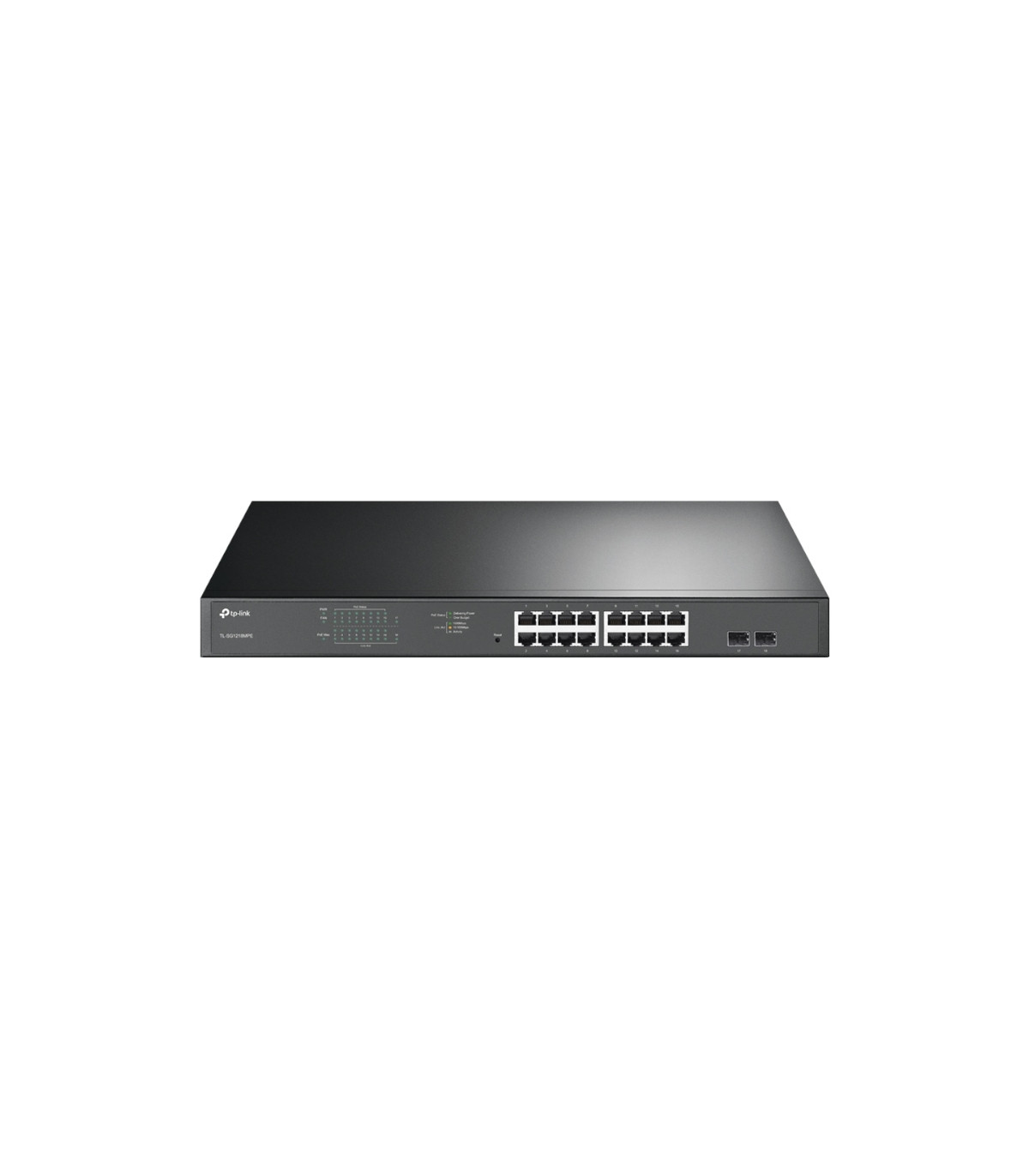 TP-LINK SG1218MPE Switch 16xGB PoE+ 2xSFP