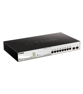 D-Link DGS-1210-10MP/E Switch 10Gb PoE+ 2xSFP 130W