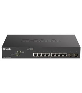 D-Link DGS-1100-10MPV2/E Switch 8xGb PoE+ 2xSFP