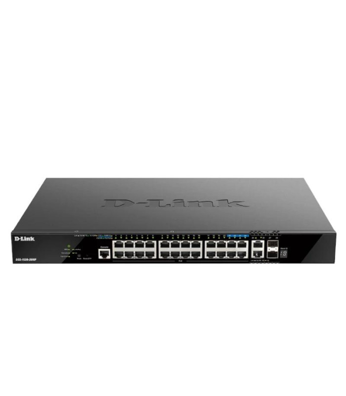 D-Link DGS-1520-28MP/E Switch 20xGbE PoE 2x10 SFP+