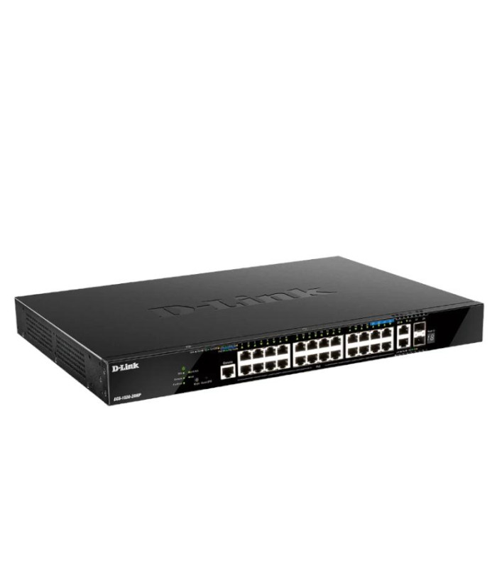 D-Link DGS-1520-28MP/E Switch 20xGbE PoE 2x10 SFP+