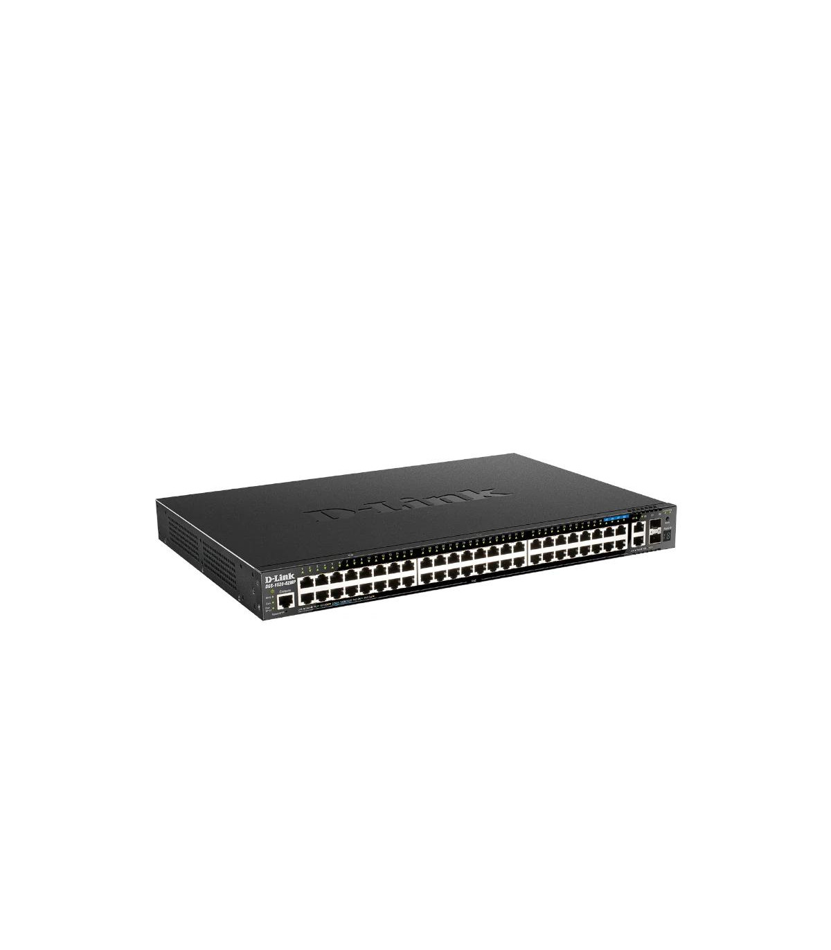 D-Link DGS-1520-52MP/E Switch 44xGbE PoE 2x10 SFP+
