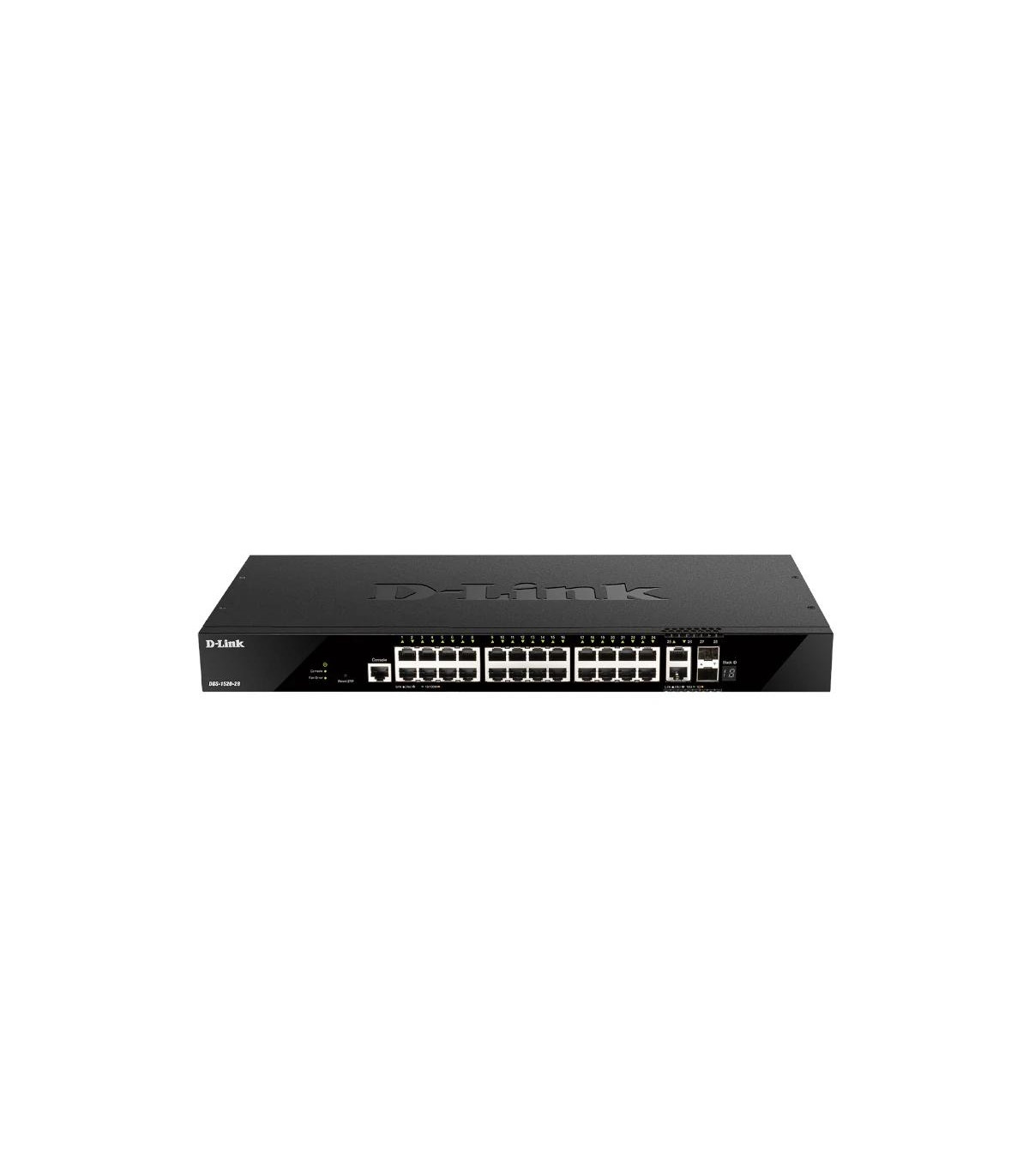 D-Link DGS-1520-28/E Switch 24xGbE 2x10GbE 2xSFP+