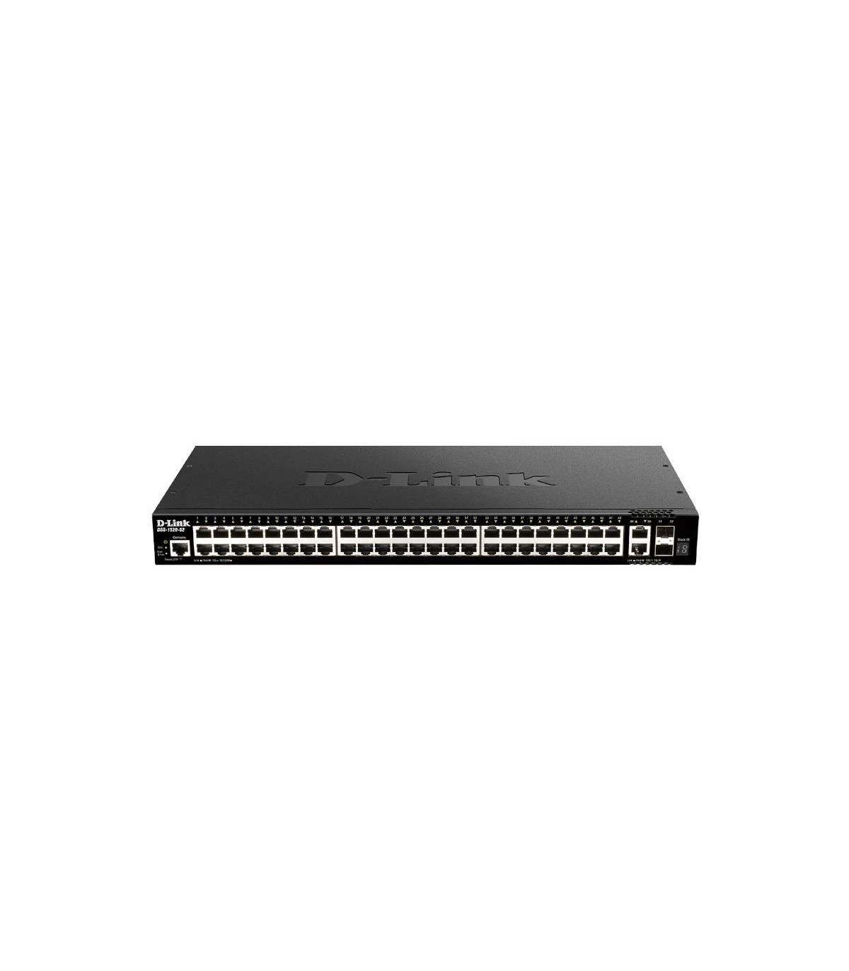 D-Link DGS-1520-52/E Switch 48xGbE 2x10GbE 2xSFP+