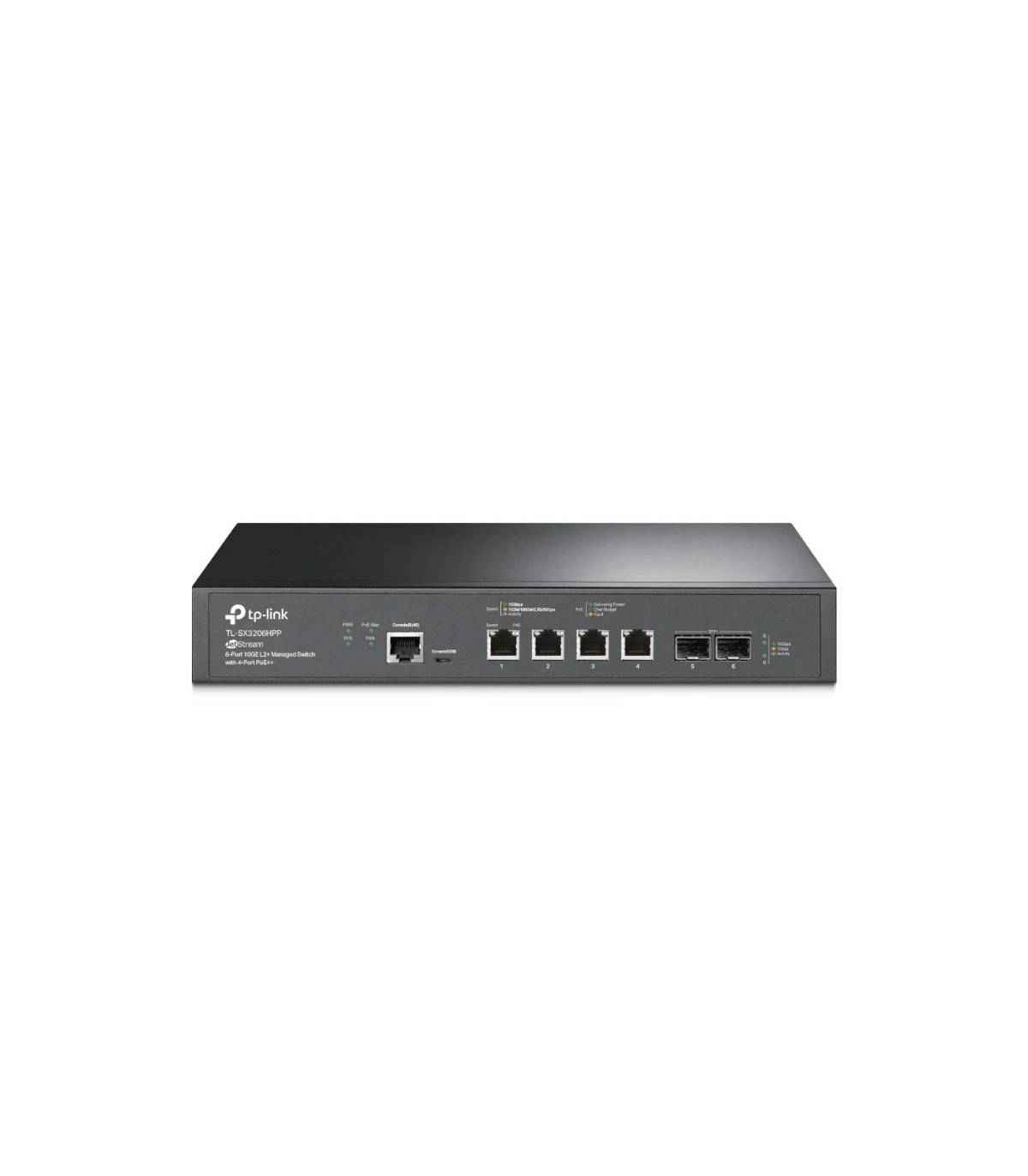 TP-Link SX3206HPP Switch 4x10G PoE++ 2x10Gb SFP
