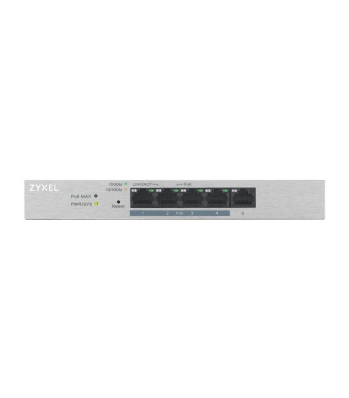 ZyXEL GS1200-5HPV2 Managed Switch 5xGb (4xPoE+)