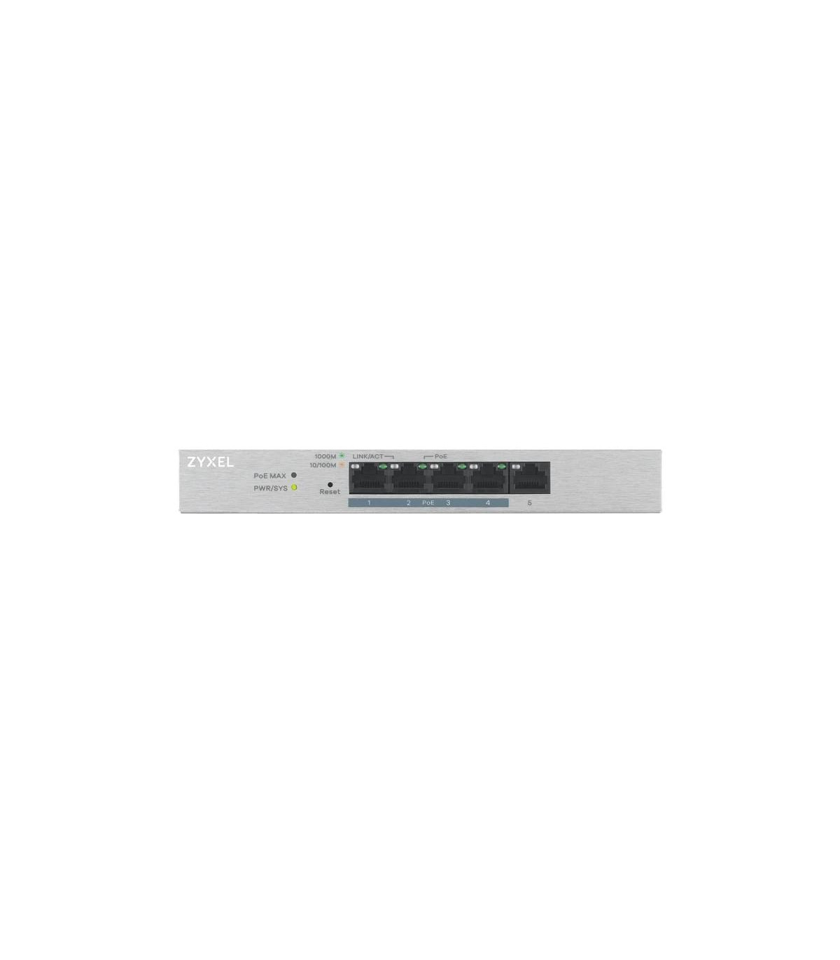 ZyXEL GS1200-5HPV2 Managed Switch 5xGb (4xPoE+)