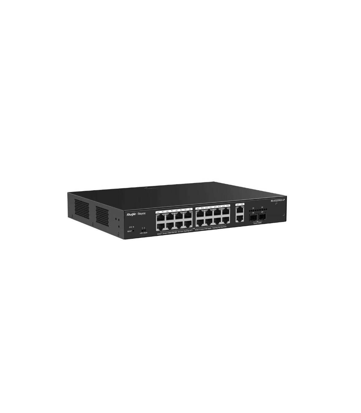 Reyee ES220GS-LP Switch 18xGbE (16 PoE) 130W 2xSFP